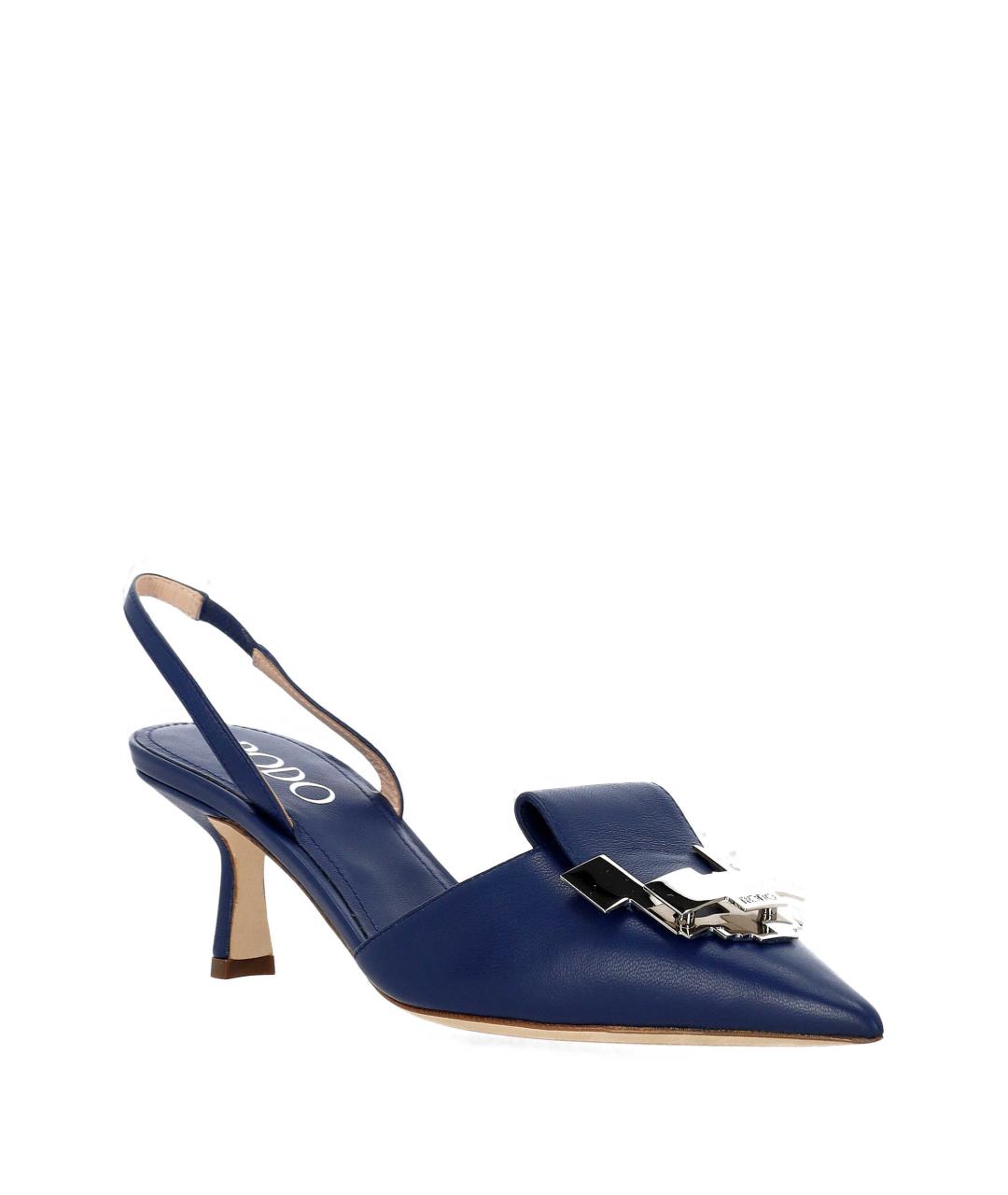 rodo Синие кожаные босоножки, фото 2