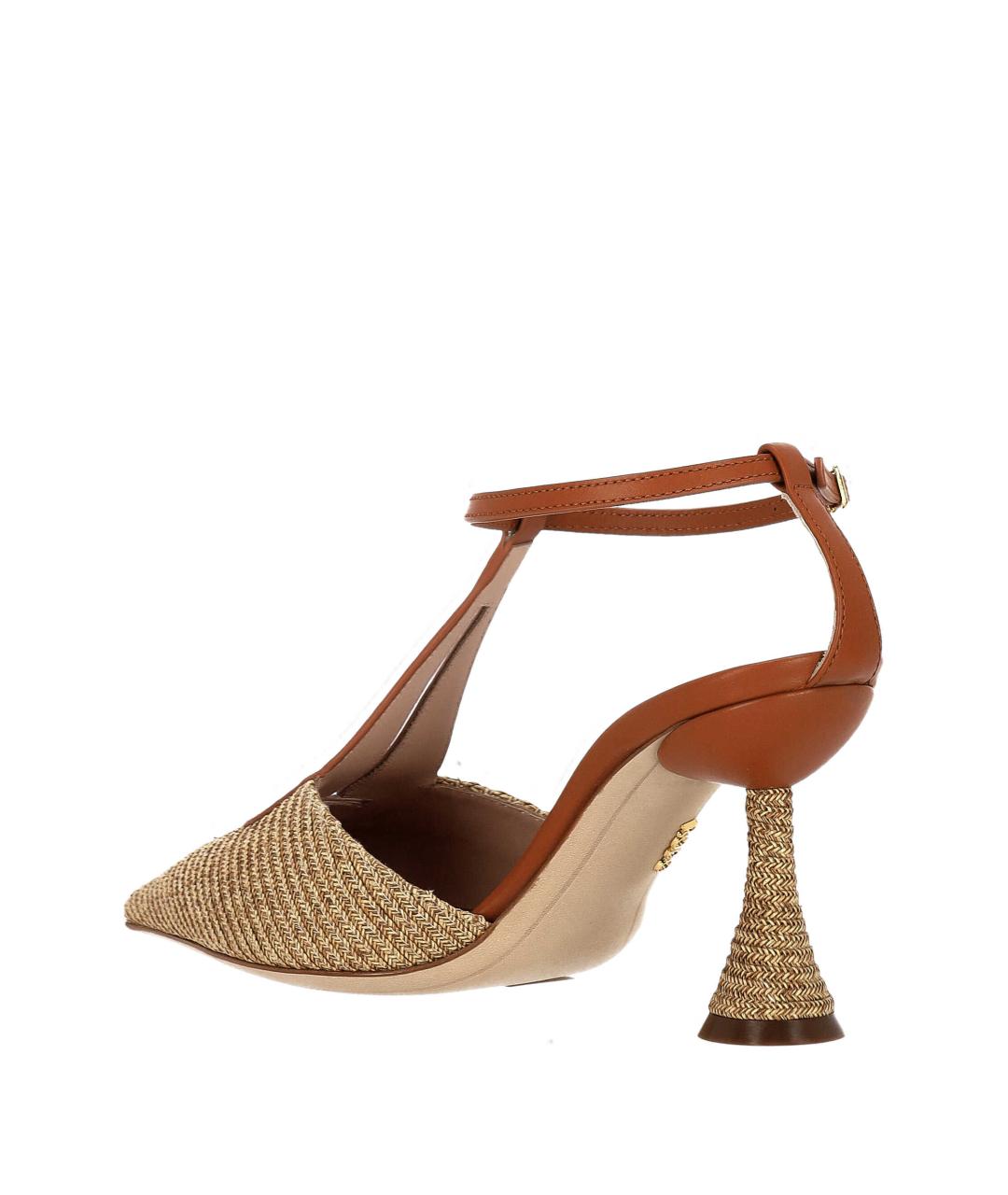 rodo Коричневые кожаные босоножки, фото 3