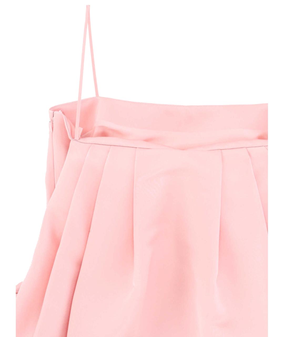 GIVENCHY Розовое шелковое коктейльное платье, фото 3