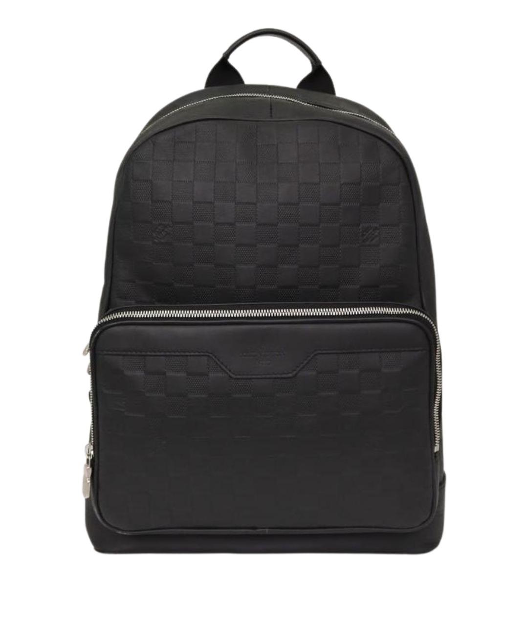 LOUIS VUITTON Черный кожаный рюкзак, фото 1