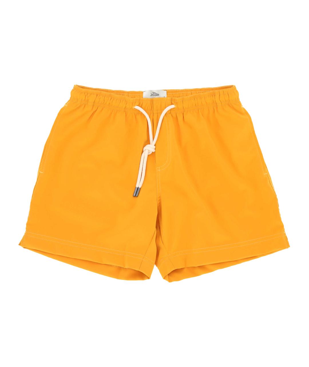 PENINSULA Оранжевое полиамидовые шорты, фото 1