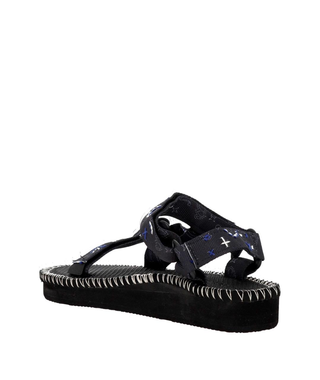 ARIZONA LOVE Черные текстильные босоножки, фото 3