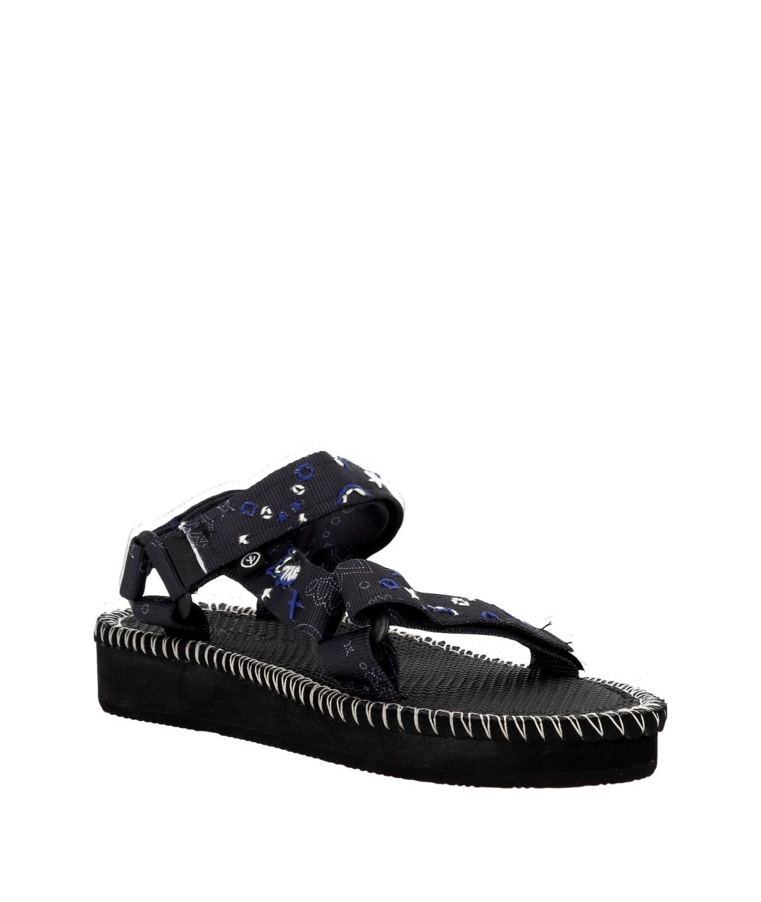 ARIZONA LOVE Черные текстильные босоножки, фото 2