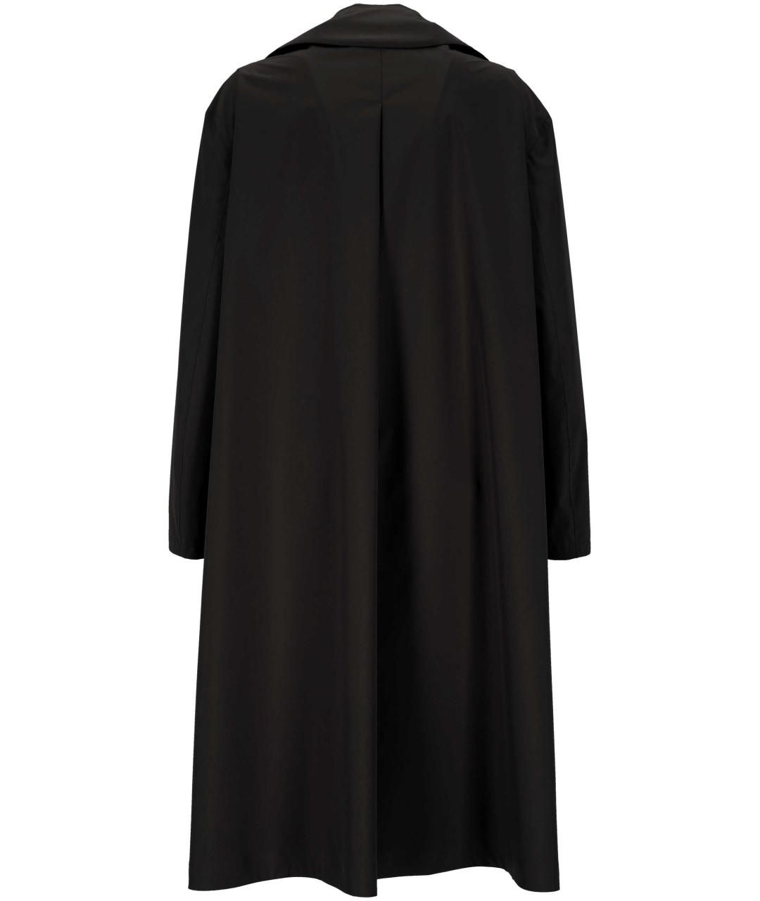 HERNO Черный полиэстеровый тренч/плащ, фото 3