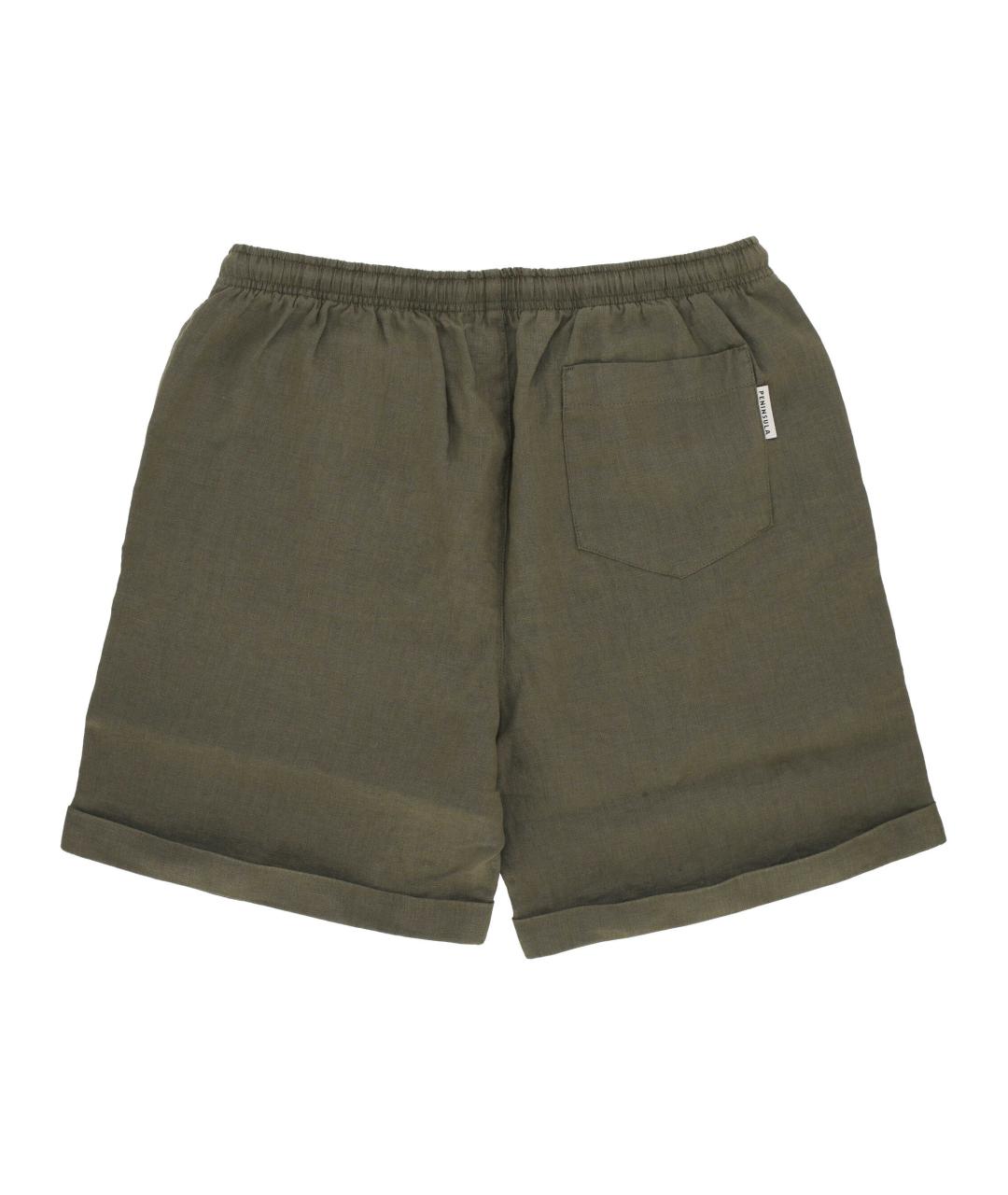 PENINSULA Хаки шорты, фото 3