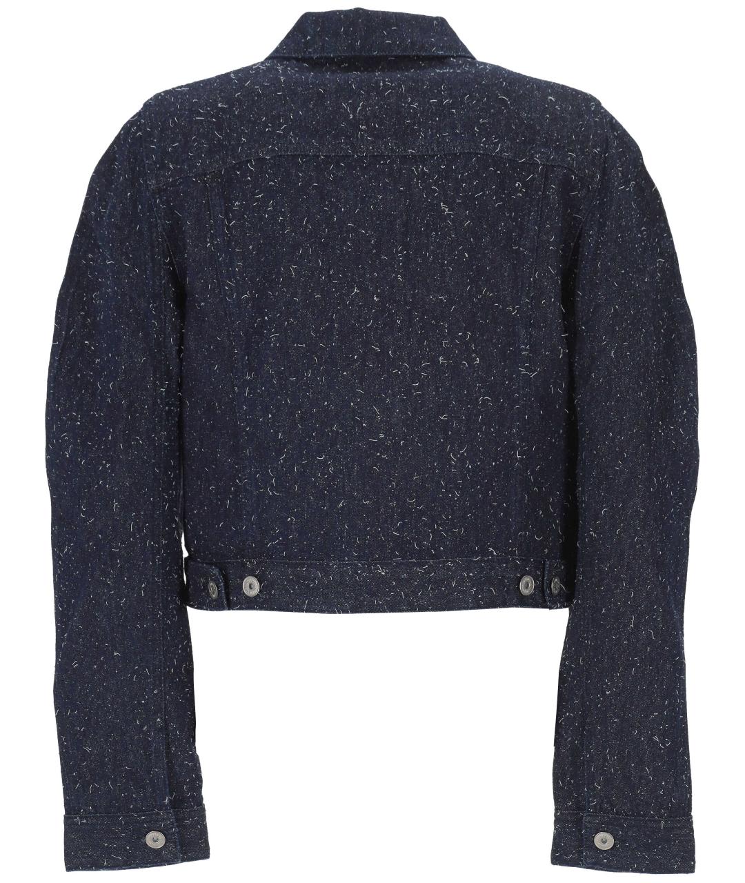 JACQUEMUS Темно-синяя хлопковая куртка, фото 3