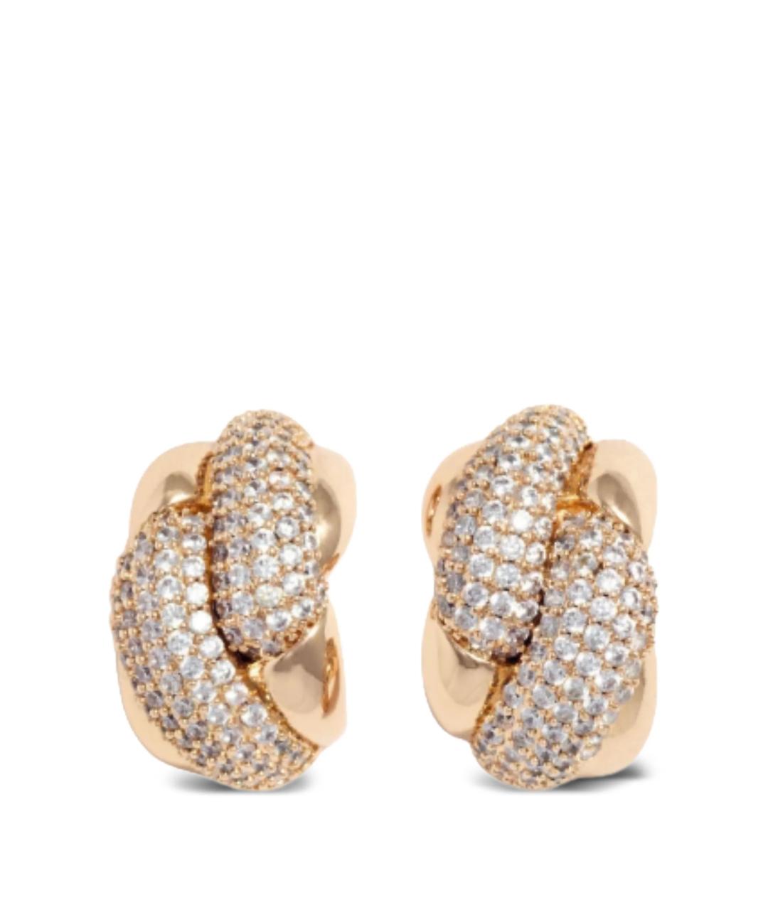 SELF-PORTRAIT Золотые металлические серьги, фото 1