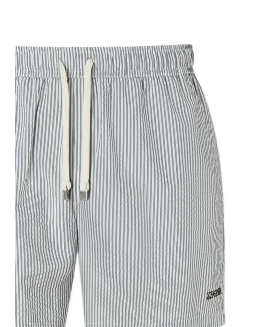 ZEGNA Мульти полиэстеровые шорты, фото 2