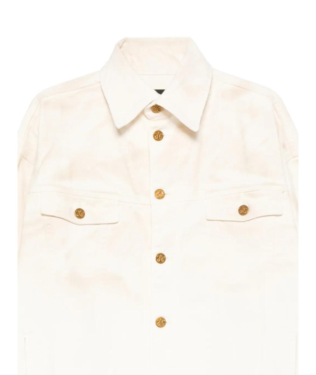 WILLY CHAVARRIA Белая хлопковая куртка, фото 2