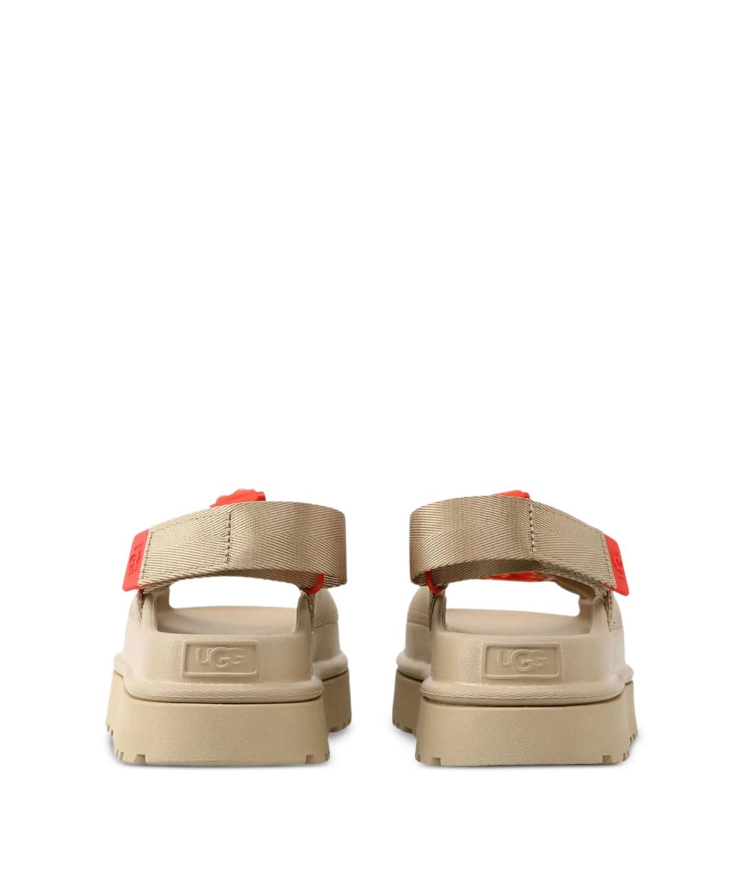 UGG AUSTRALIA Бежевые босоножки, фото 4