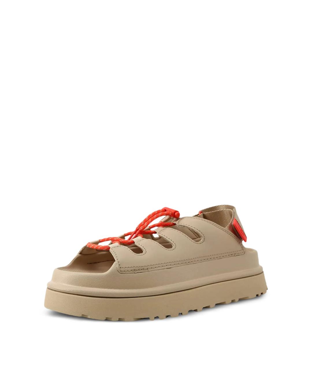 UGG AUSTRALIA Бежевые босоножки, фото 2