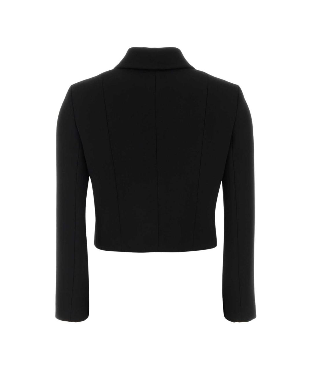GUCCI Черный шерстяной жакет/пиджак, фото 3
