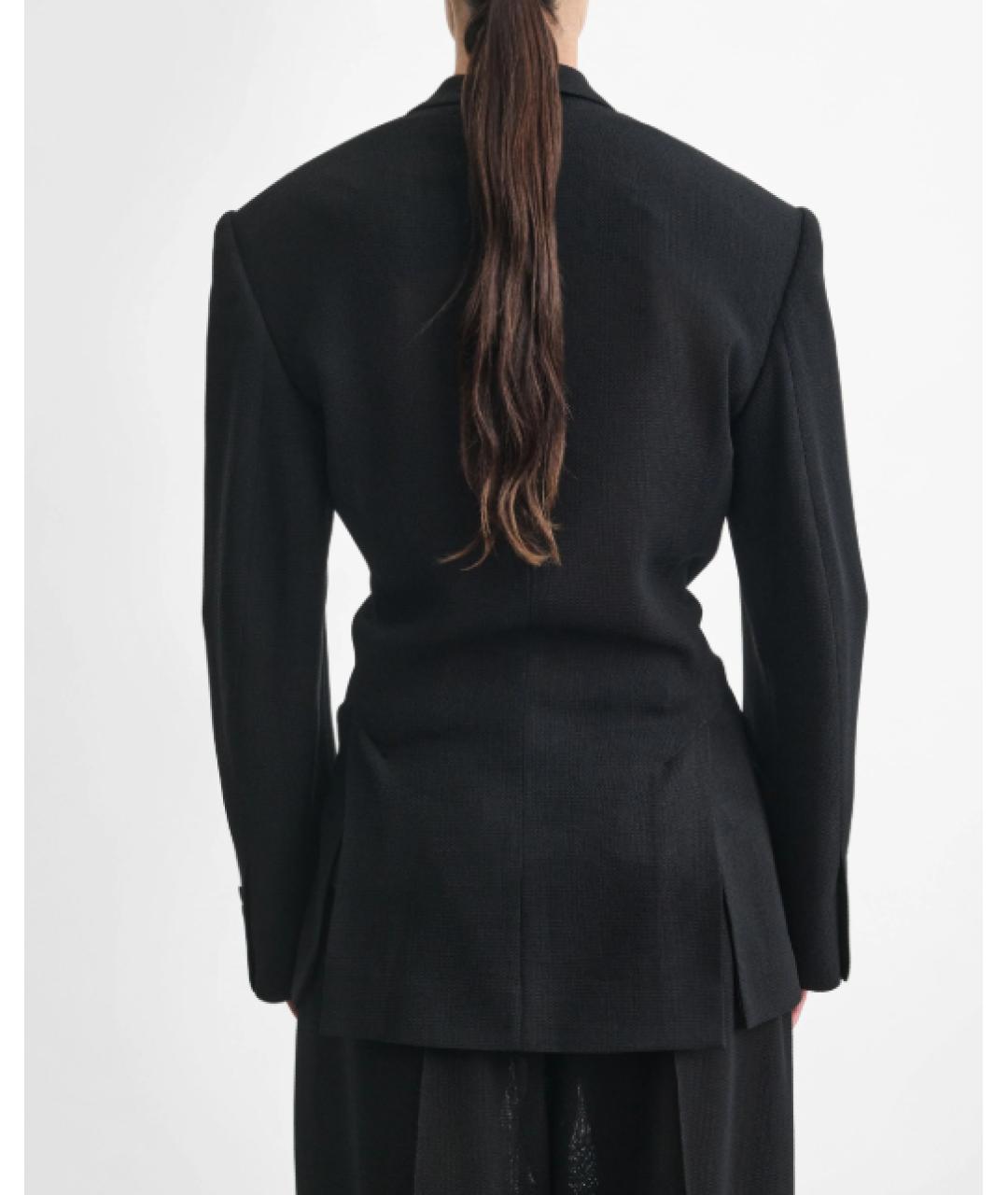 PHOEBE PHILO Черный полиэстеровый жакет/пиджак, фото 6
