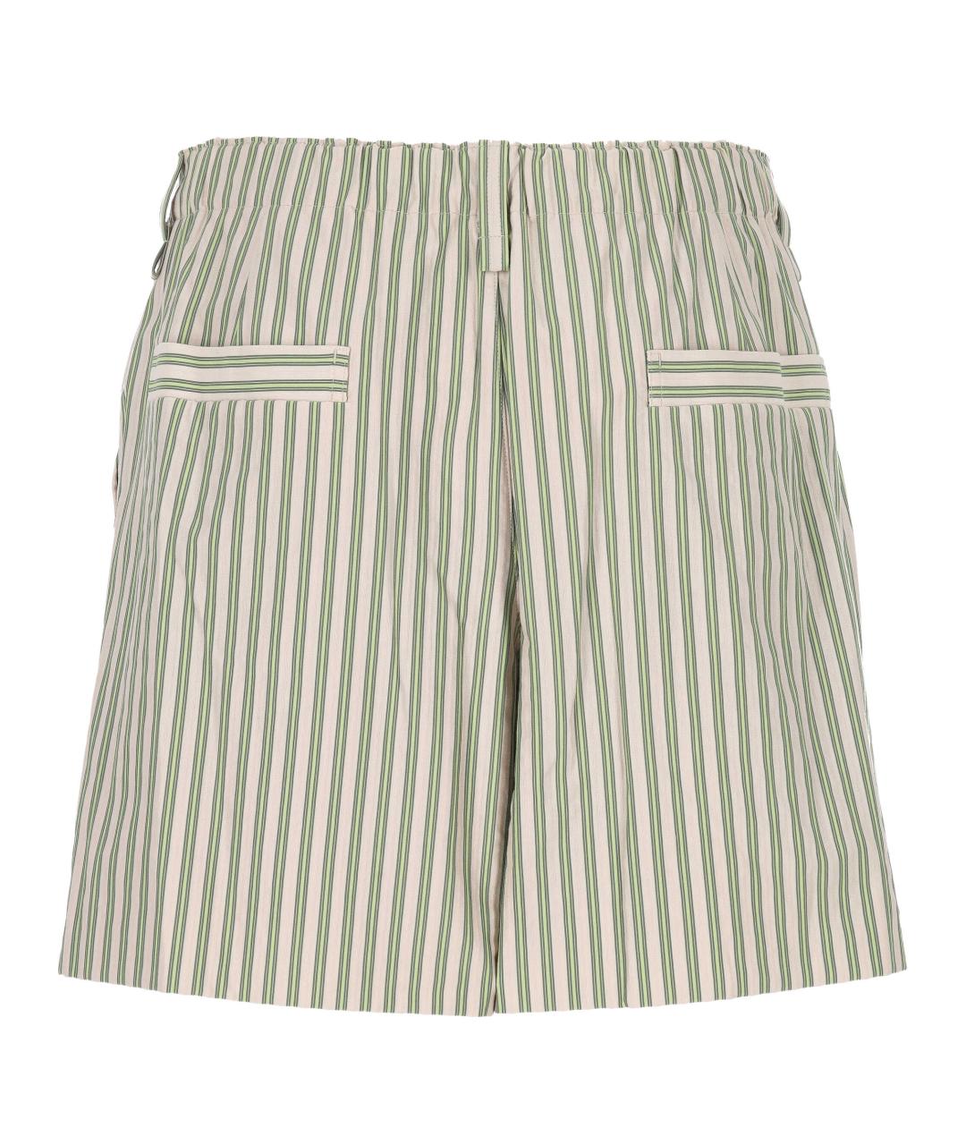 ISSEY MIYAKE Мульти хлопковые шорты, фото 3