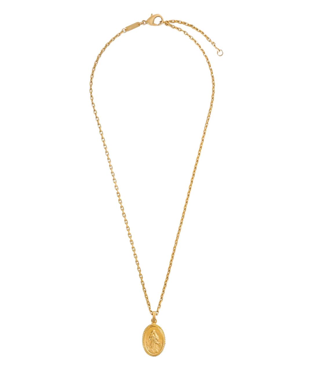 DOLCE&GABBANA Золотая металлическая подвеска, фото 1