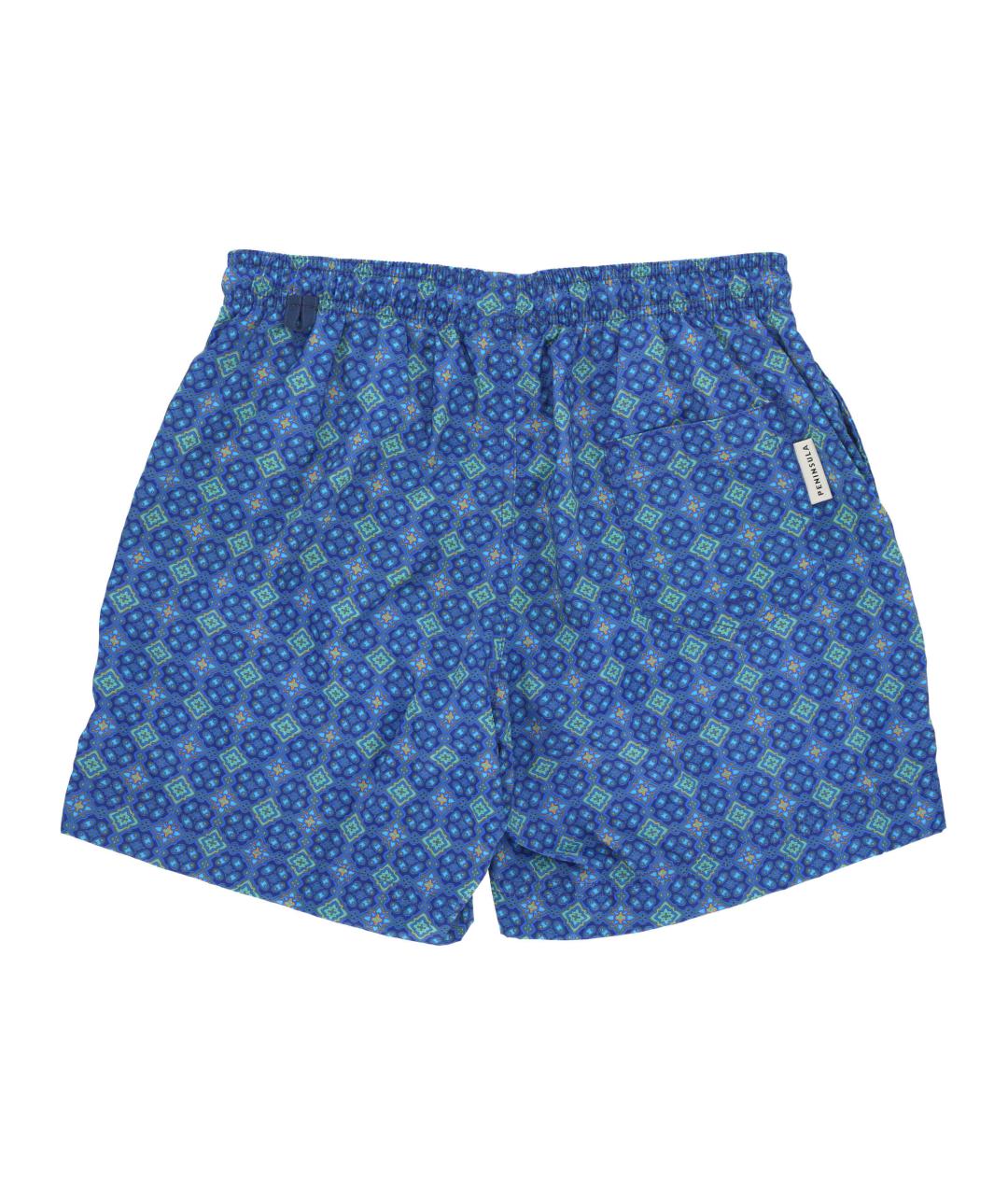 PENINSULA Синие полиамидовые шорты, фото 3