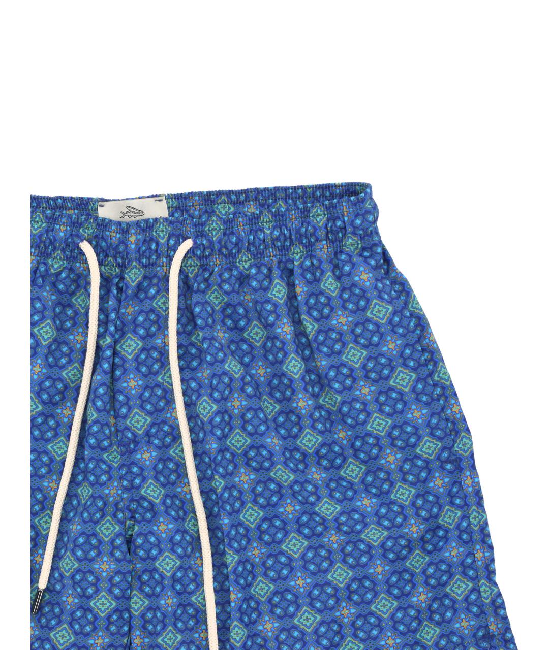 PENINSULA Синие полиамидовые шорты, фото 2