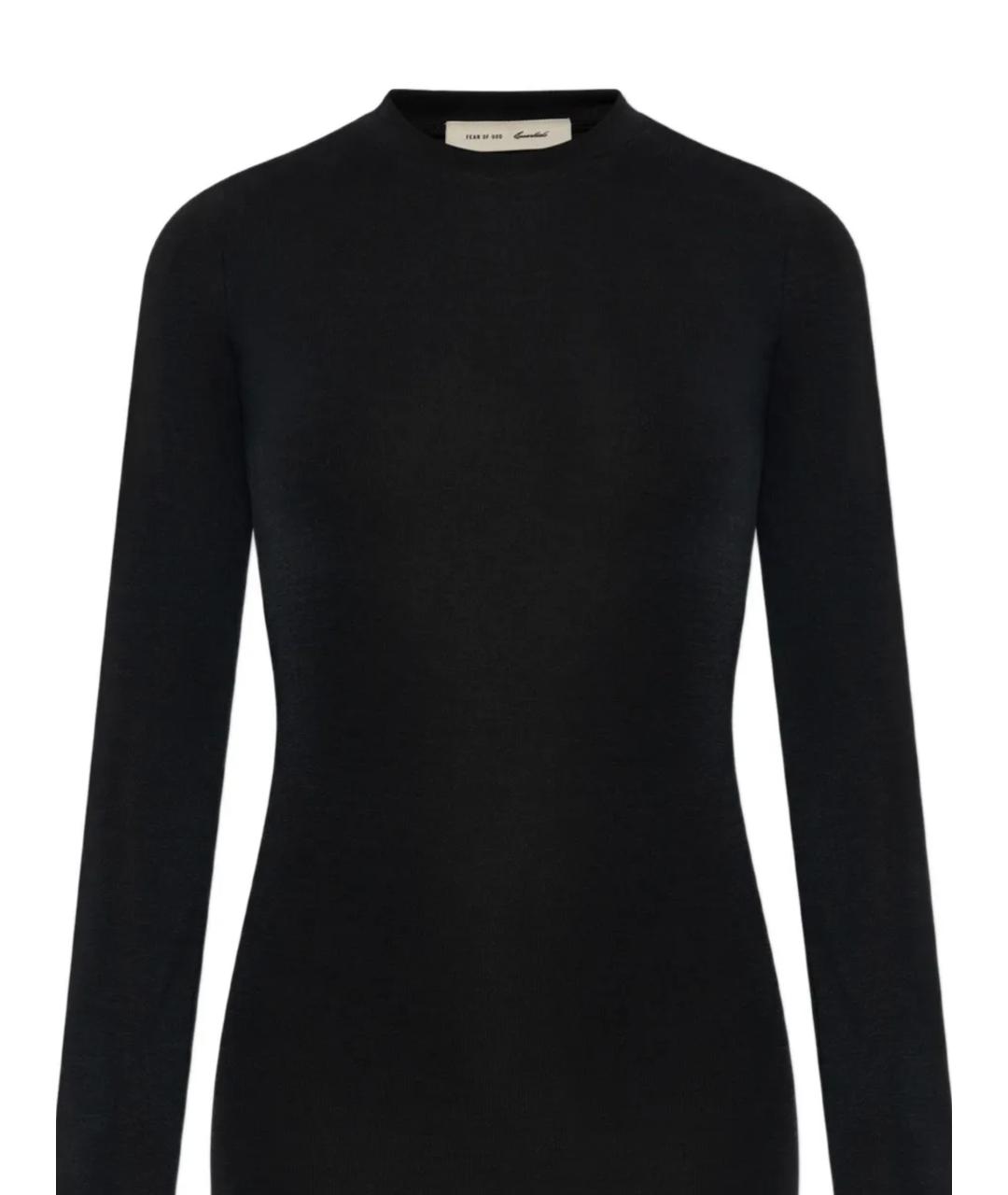 FEAR OF GOD ESSENTIALS Черное платье, фото 2