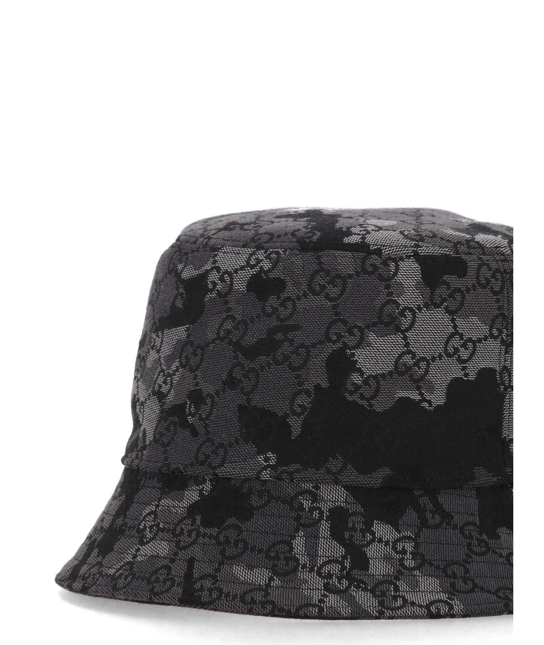 GUCCI Черная шляпа, фото 2