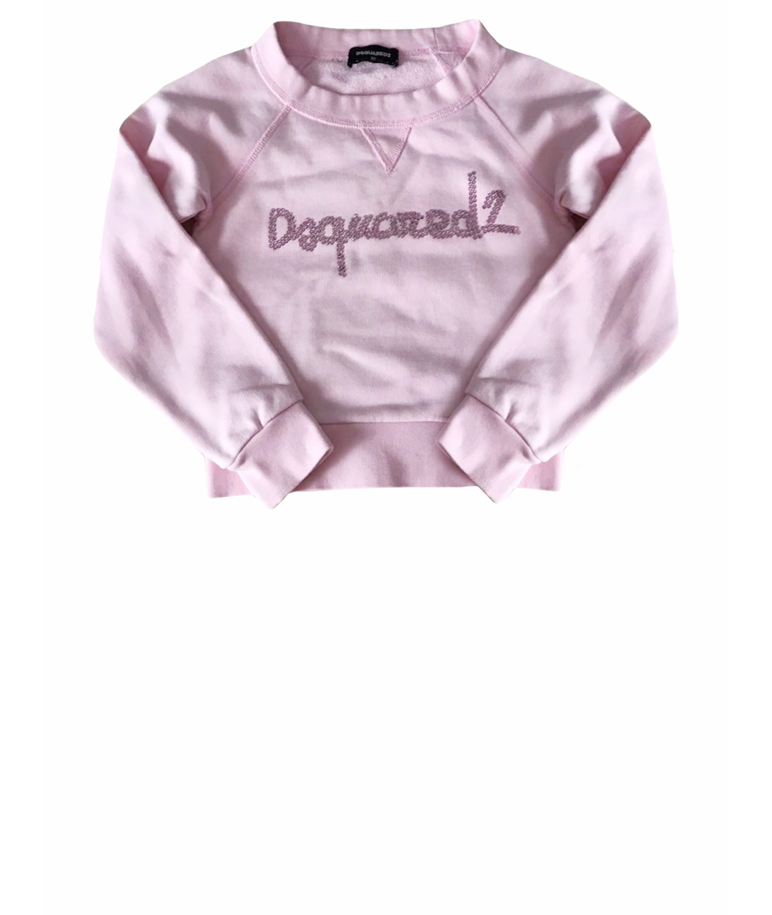 DSQUARED2 Розовый хлопковый детская футболка / топ, фото 1