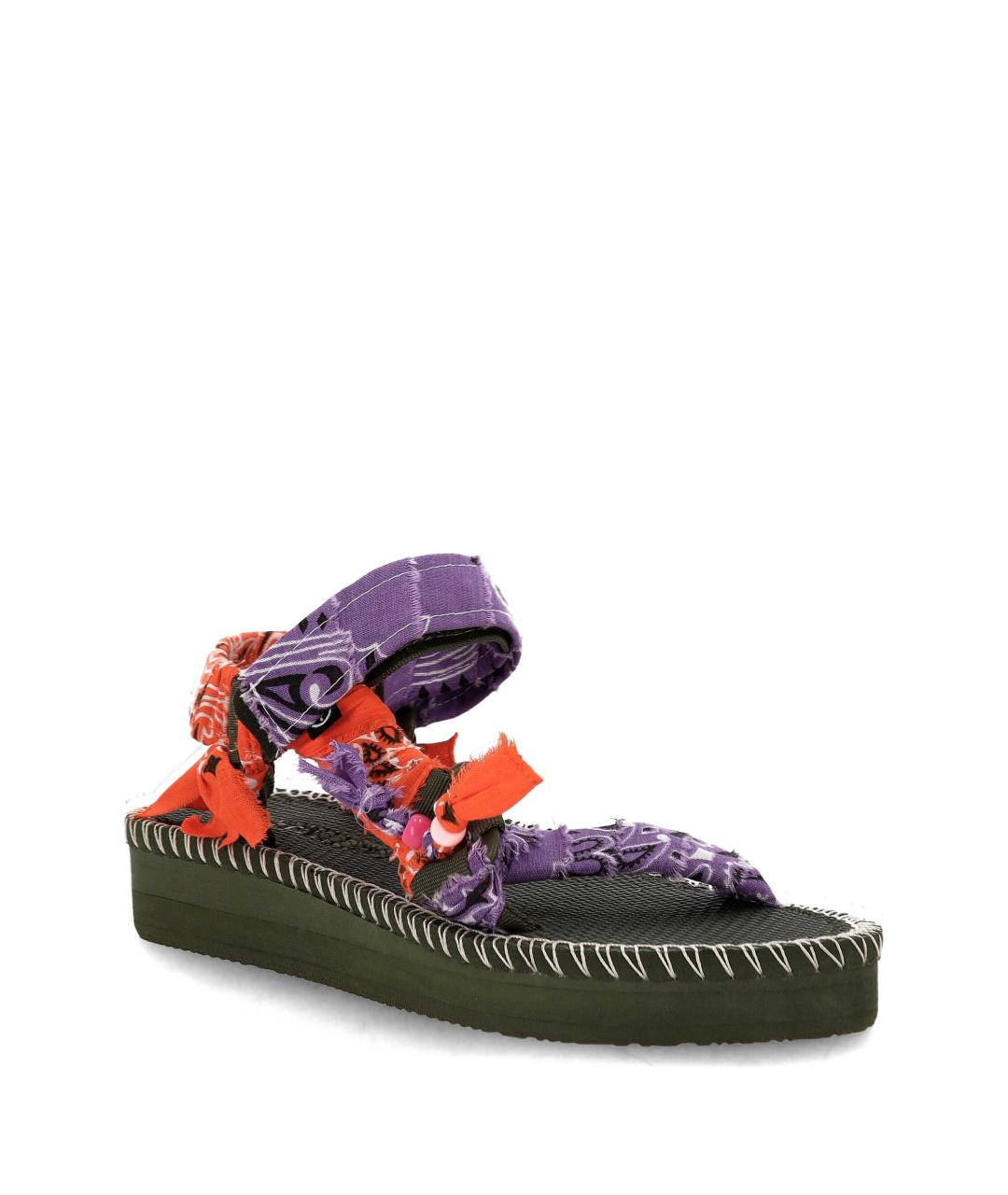 ARIZONA LOVE Мульти текстильные босоножки, фото 2