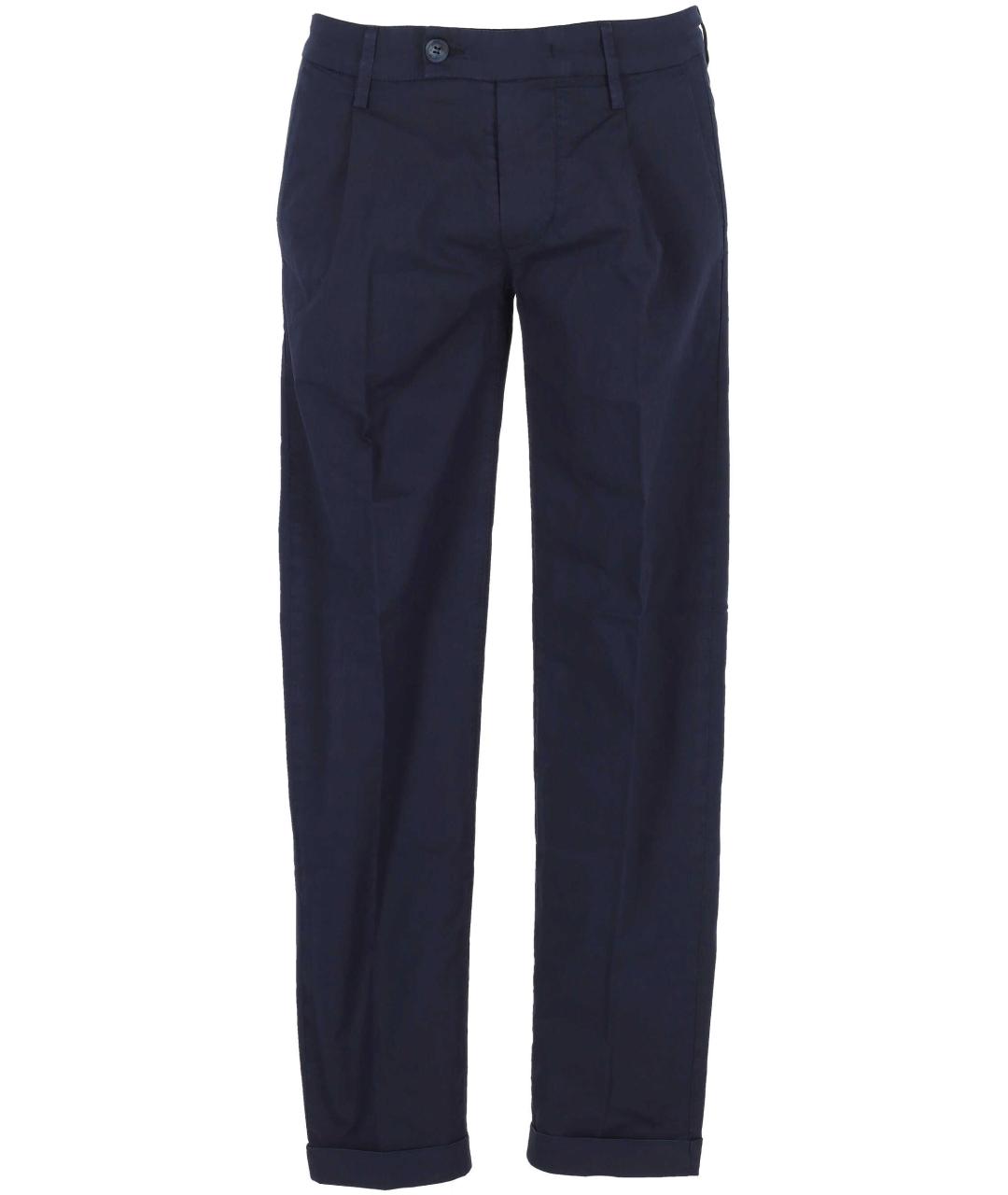 RE-HASH Синие повседневные брюки, фото 1