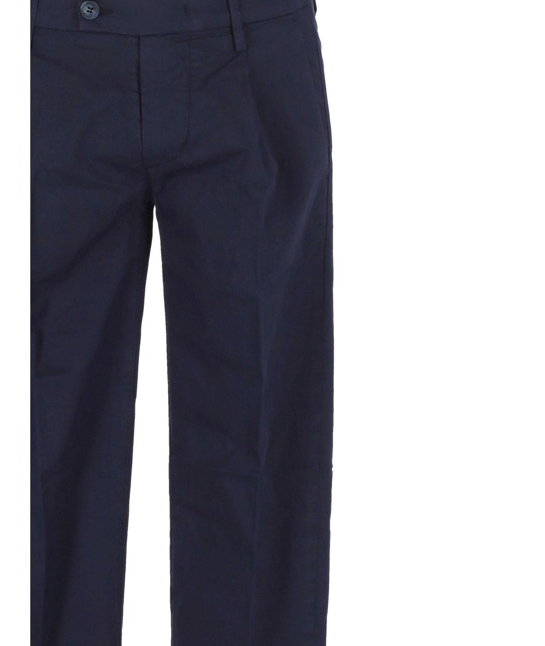 RE-HASH Синие повседневные брюки, фото 2