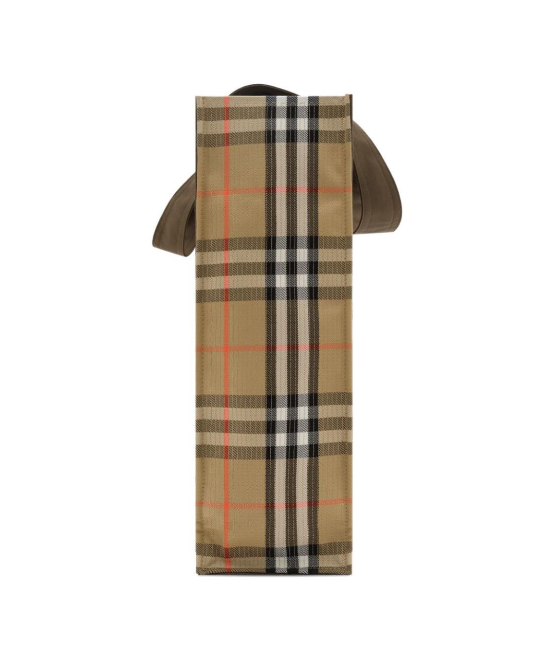 BURBERRY Мульти тканевая сумка тоут, фото 3