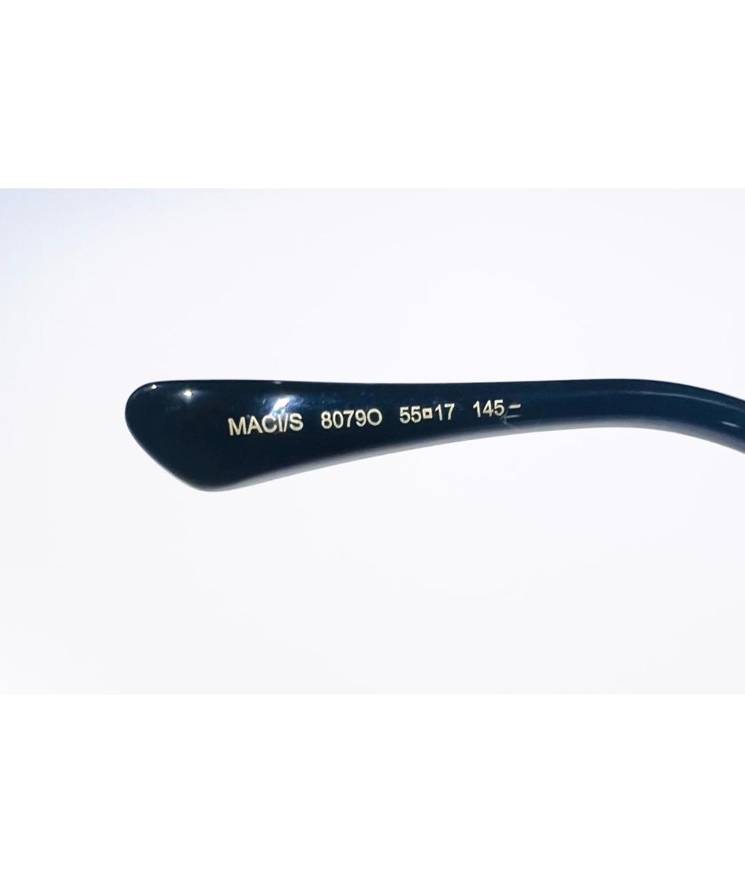 JIMMY CHOO Черные пластиковые солнцезащитные очки, фото 5