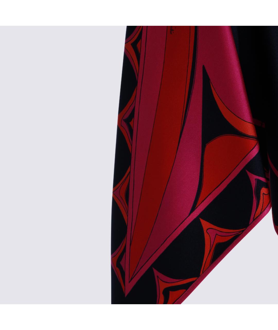 EMILIO PUCCI Мульти шелковая блузы, фото 3