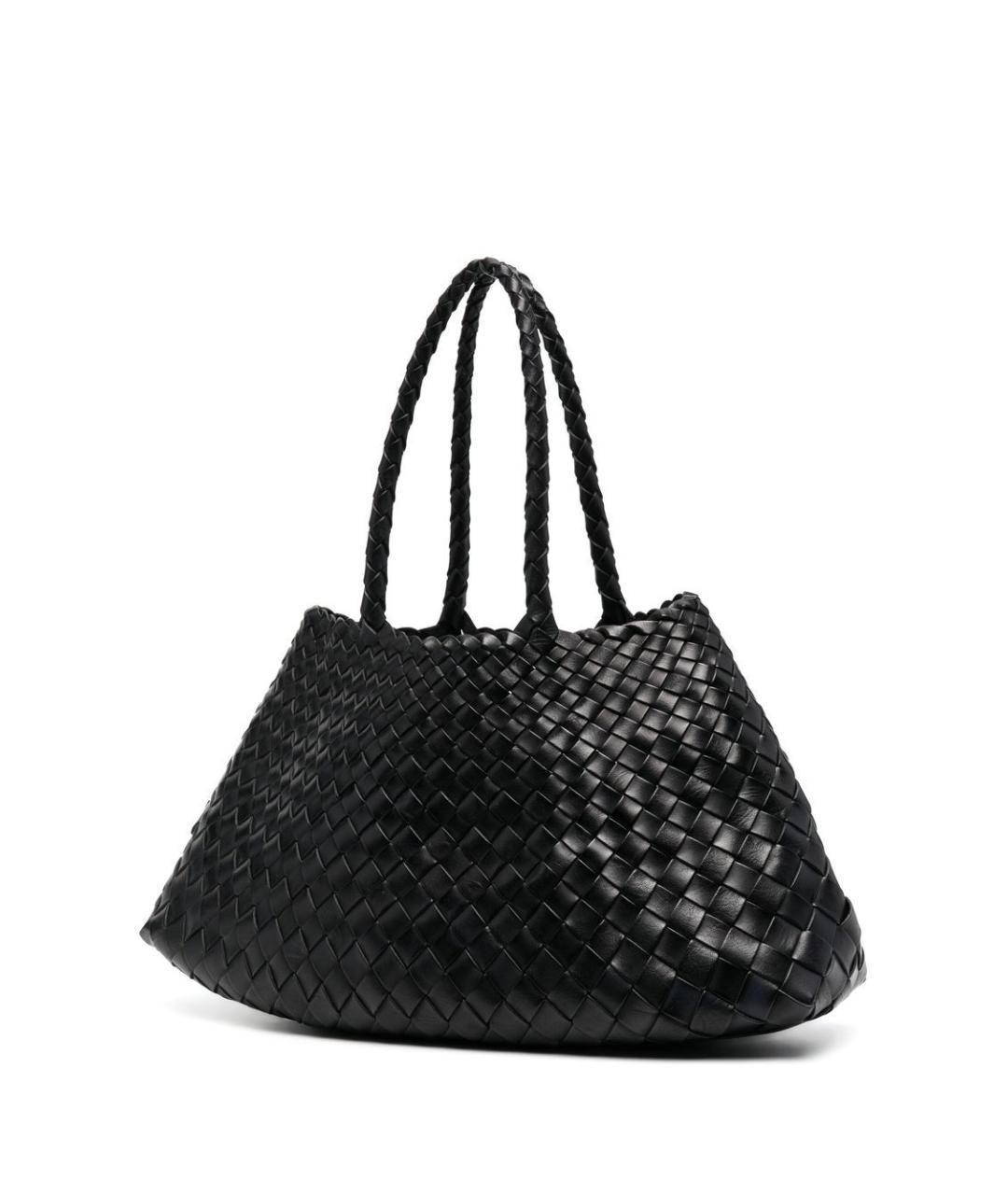 Dragon Diffusion Черная кожаная сумка тоут, фото 2