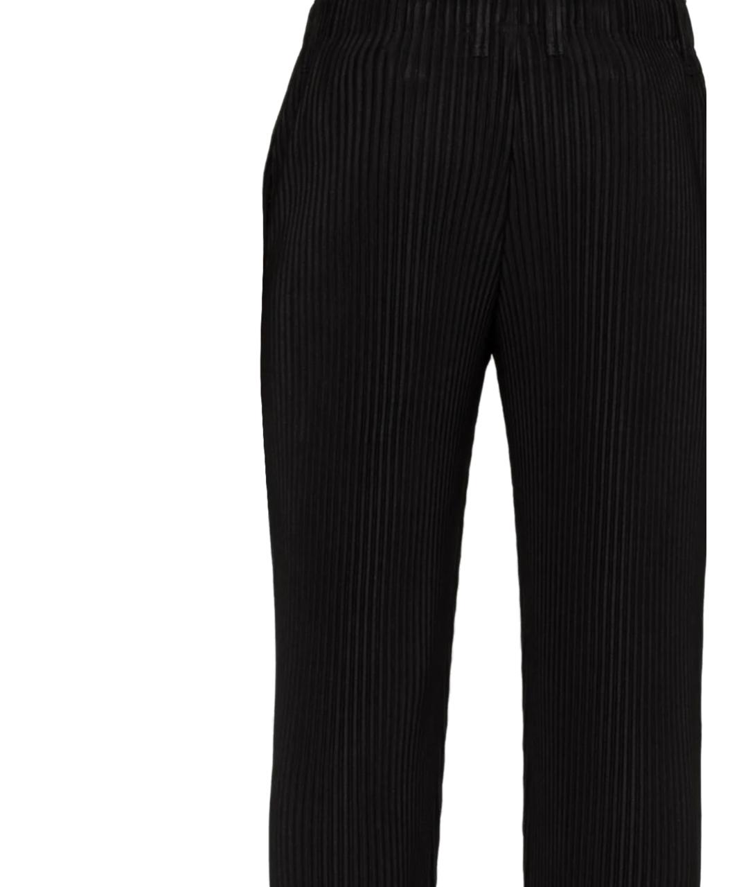 ISSEY MIYAKE Черные полиэстеровые повседневные брюки, фото 3