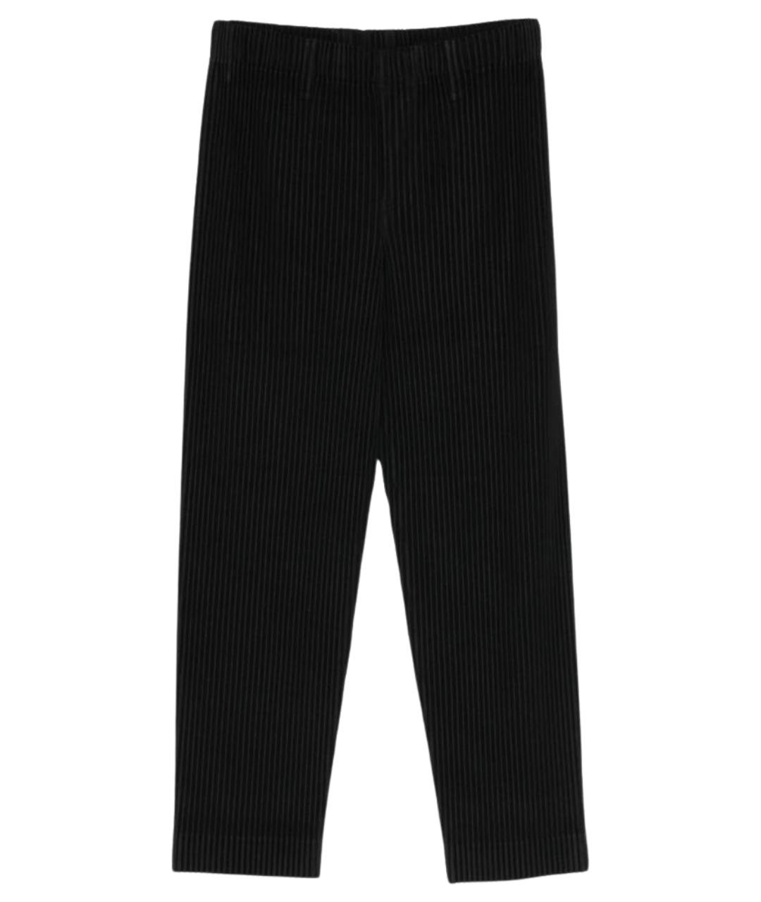 ISSEY MIYAKE Черные полиэстеровые повседневные брюки, фото 1
