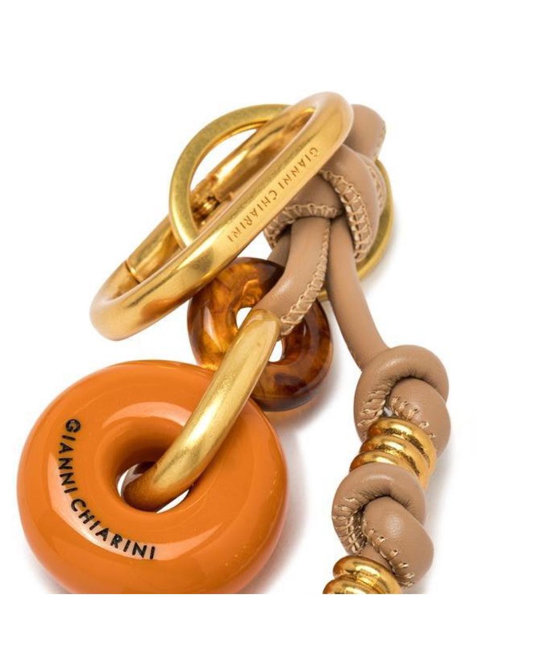 Gianni Chiarini Оранжевый брелок, фото 3