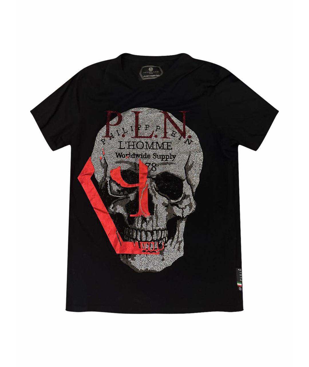 PHILIPP PLEIN Черная футболка, фото 1