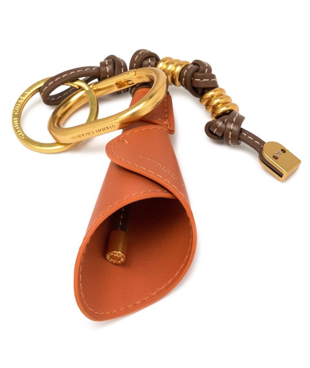 Gianni Chiarini Коричневый брелок, фото 2
