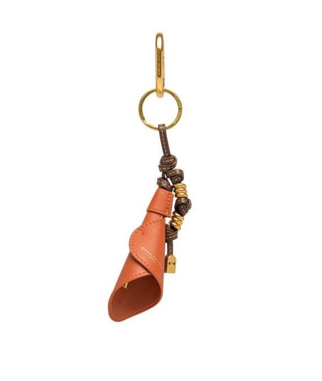 Gianni Chiarini Коричневый брелок, фото 4