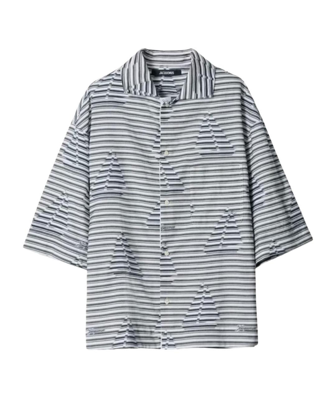 JACQUEMUS Мульти хлопковая кэжуал рубашка, фото 1