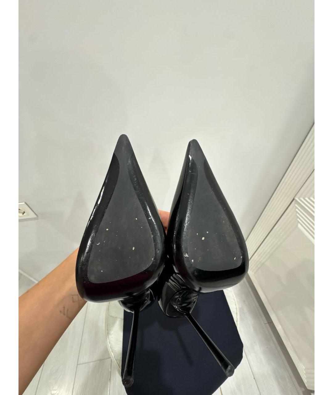 LE SILLA Черные туфли из лакированной кожи, фото 6