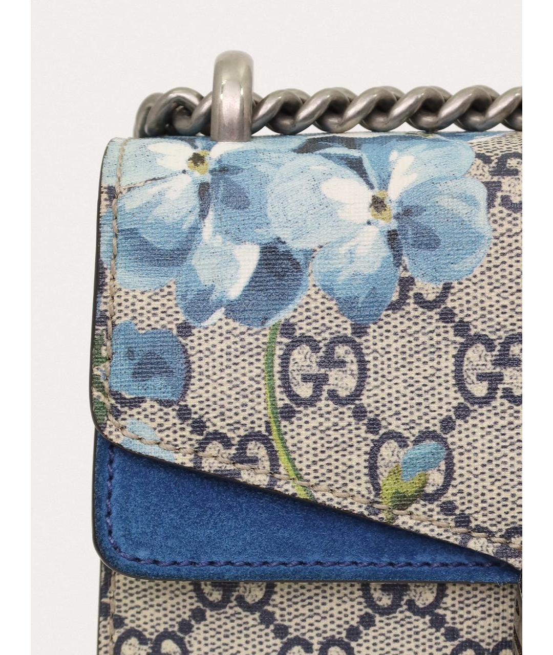 GUCCI Бежевая тканевая сумка через плечо, фото 6