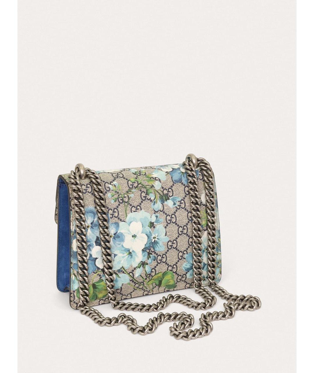 GUCCI Бежевая тканевая сумка через плечо, фото 3