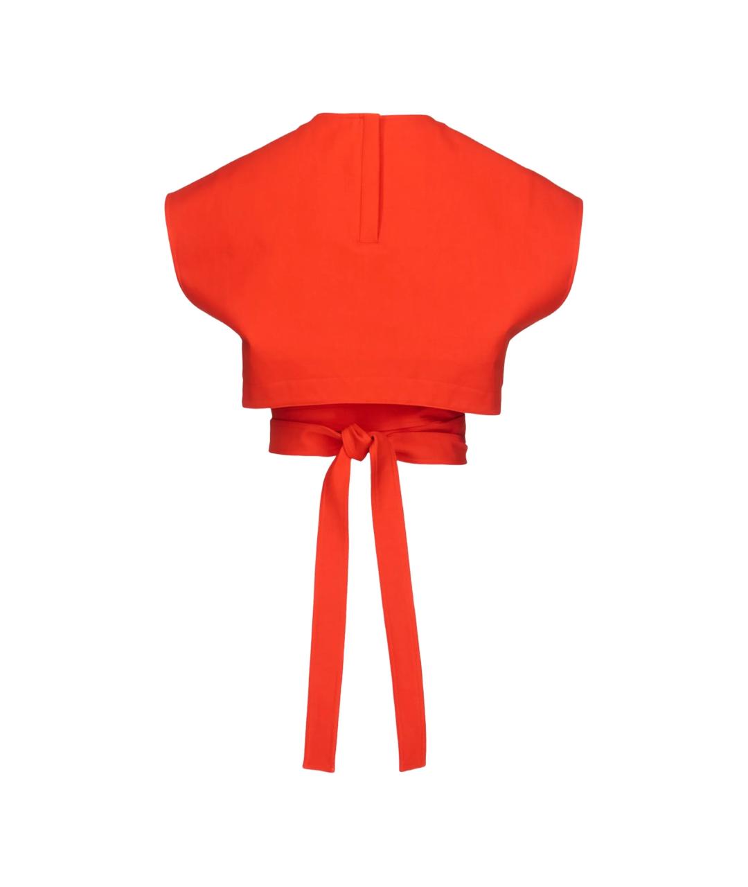 ALAIA Оранжевая хлопковая майка, фото 3