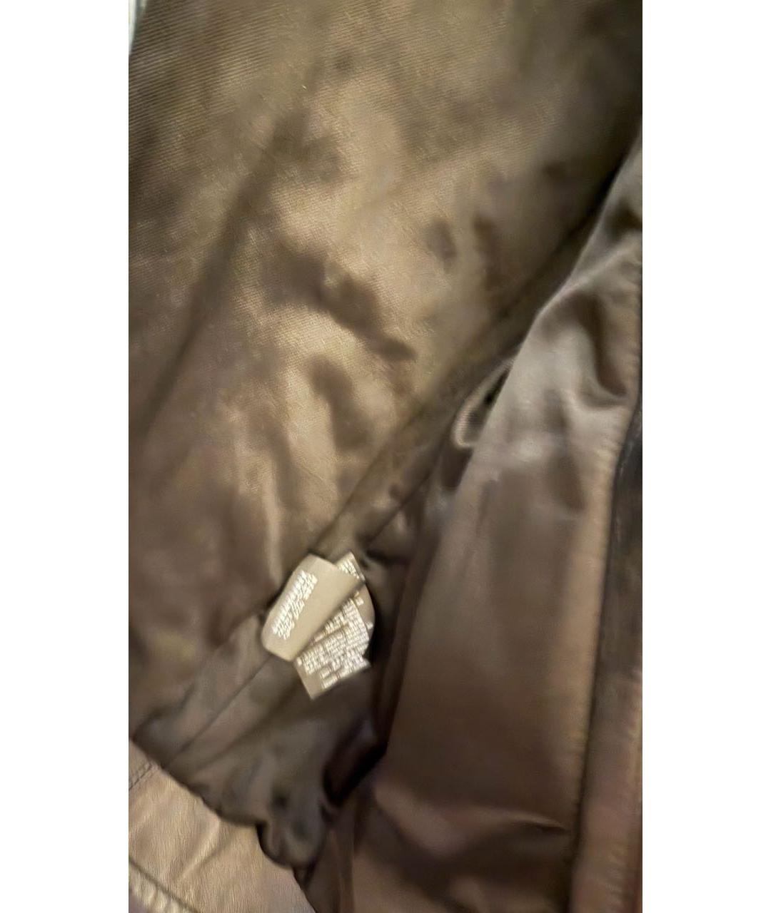 SAINT LAURENT Черная кожаная куртка, фото 5