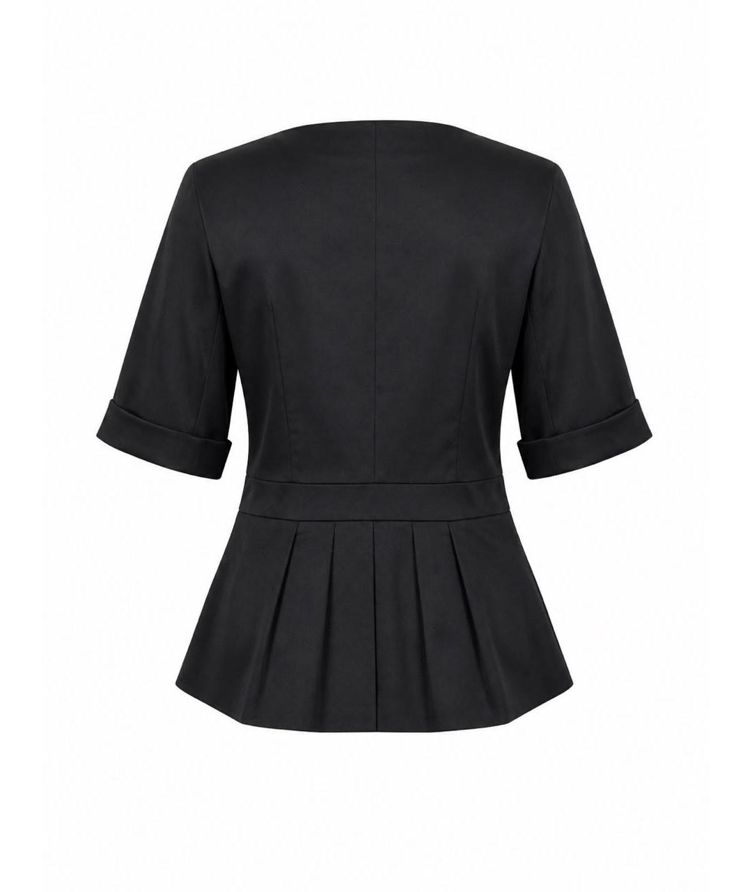 EMPORIO ARMANI Черный вискозный жакет/пиджак, фото 3