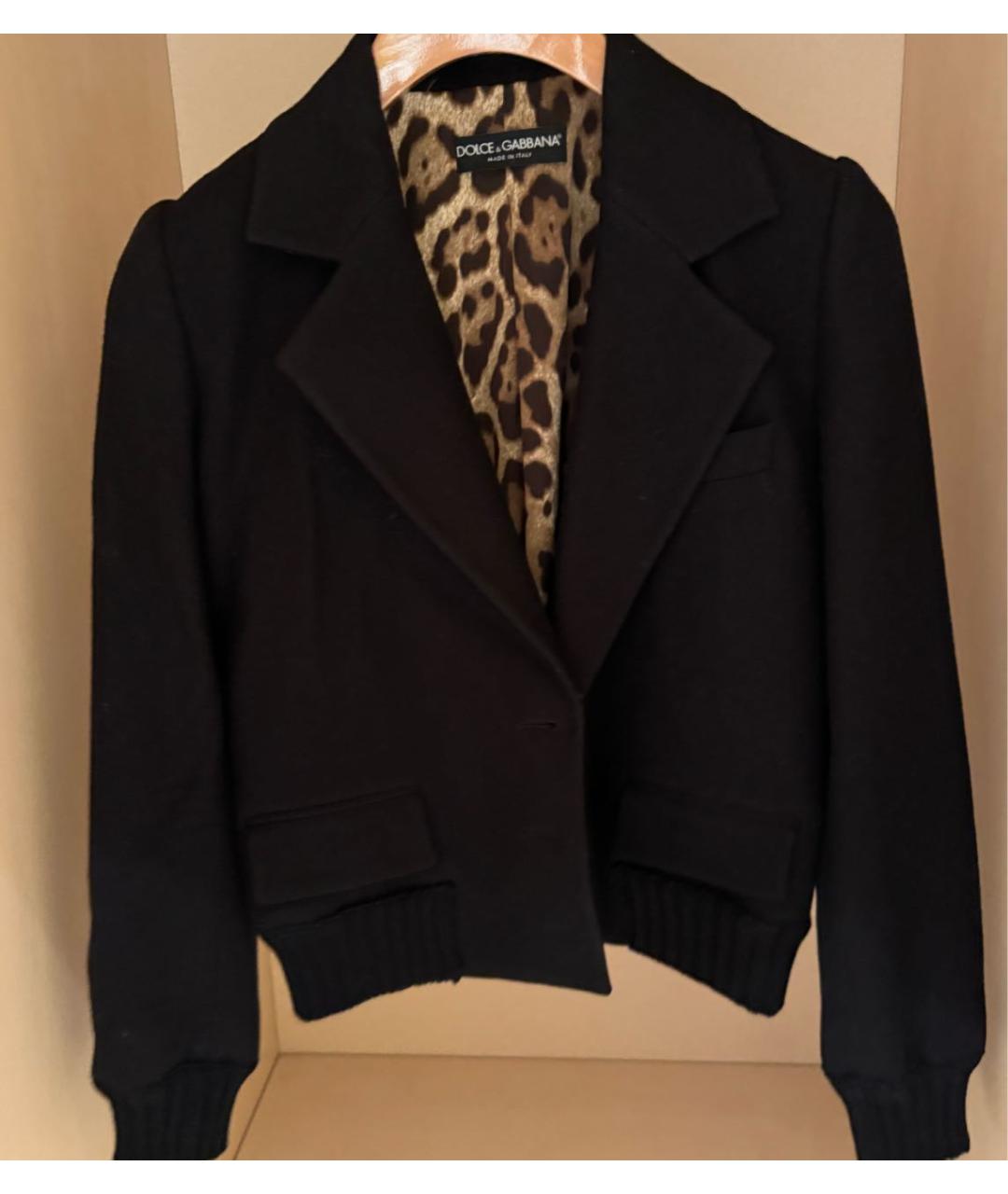 DOLCE&GABBANA Черная куртка, фото 3