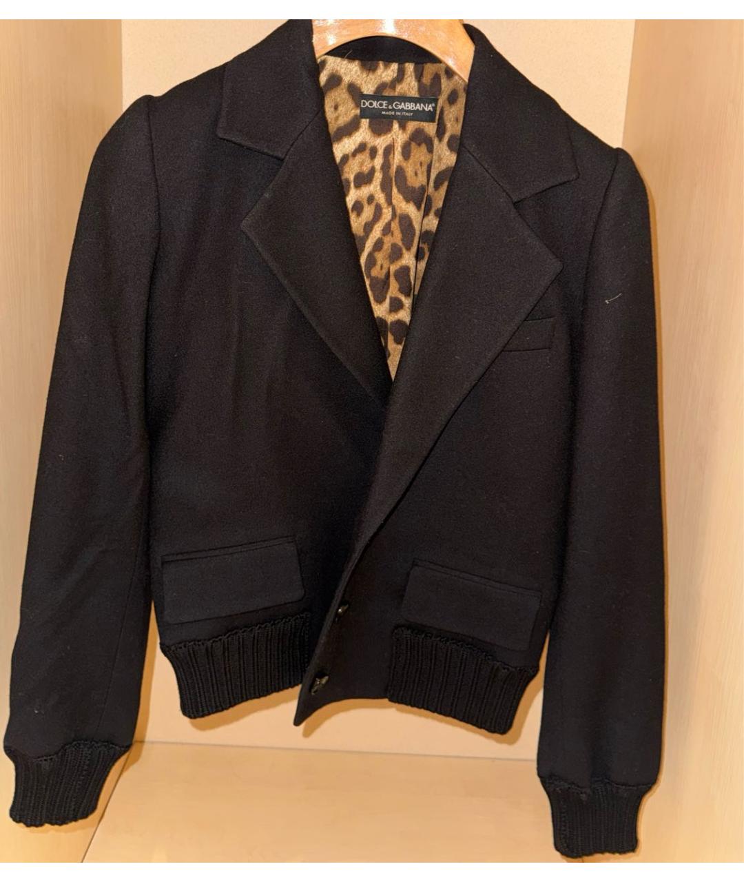 DOLCE&GABBANA Черная куртка, фото 6