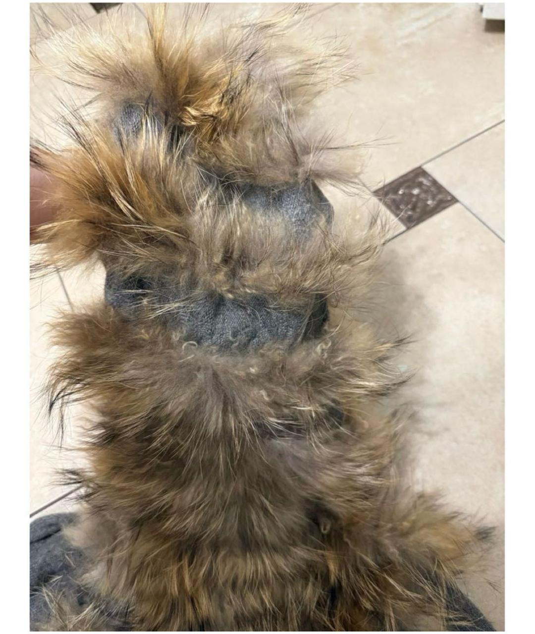 YVES SALOMON Антрацитовый кашемировый кардиган, фото 5