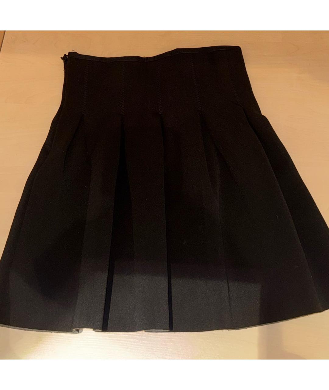 ALEXANDER WANG Черная юбка мини, фото 3