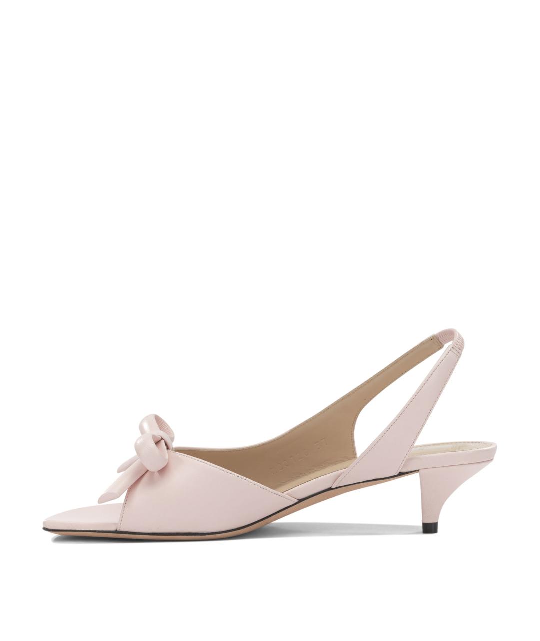 CHRISTIAN DIOR Розовые кожаные туфли, фото 3