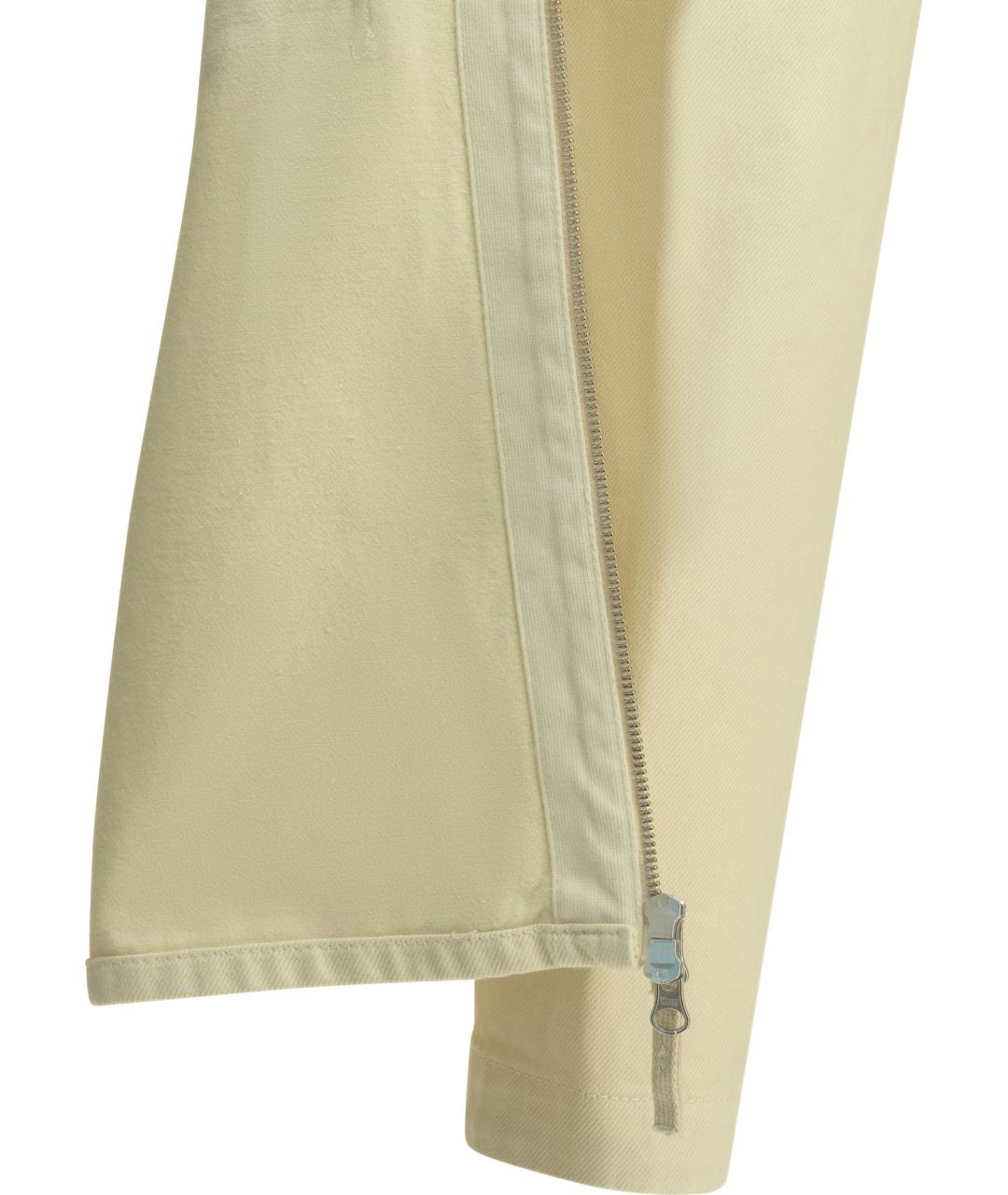 STONE ISLAND Белая хлопковая куртка, фото 4